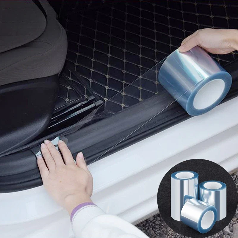 Car Door Edge Guard - Araba Kapı Eşiği Koruyucu Film Şeffaf