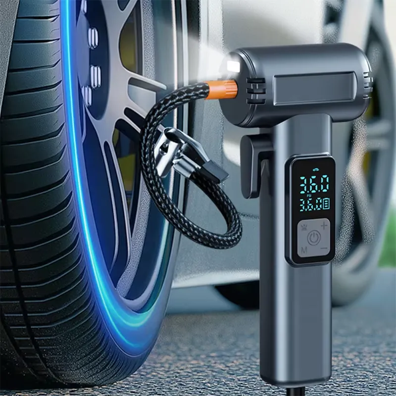 Tire Pressure Monitor - Özelleştirilebilir Kablosuz Lastik Şişirme Pompası Dijital
