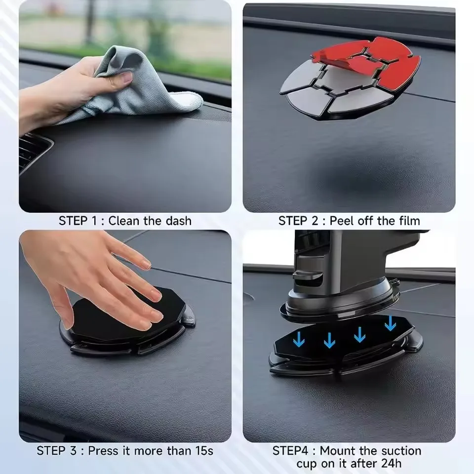 Car Anti-Slip Dashboard Mat - Araba Gösterge Paneli Yapışkan Telefon Tutucu