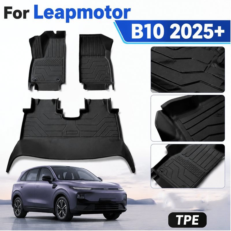 Car Floor Mat Rubber - Leapmotor B10 2025+ İçin TPE Zemin