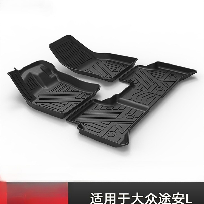 Car Floor Mat Rubber - Volkswagen Touran LWB VW 2016-2021 5