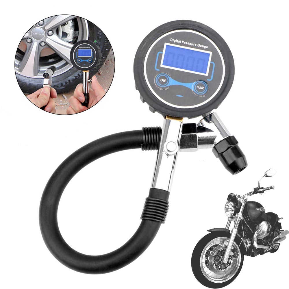 Tire Pressure Monitor - 0-200Psi lastik basınç göstergesi motosiklet lastiği