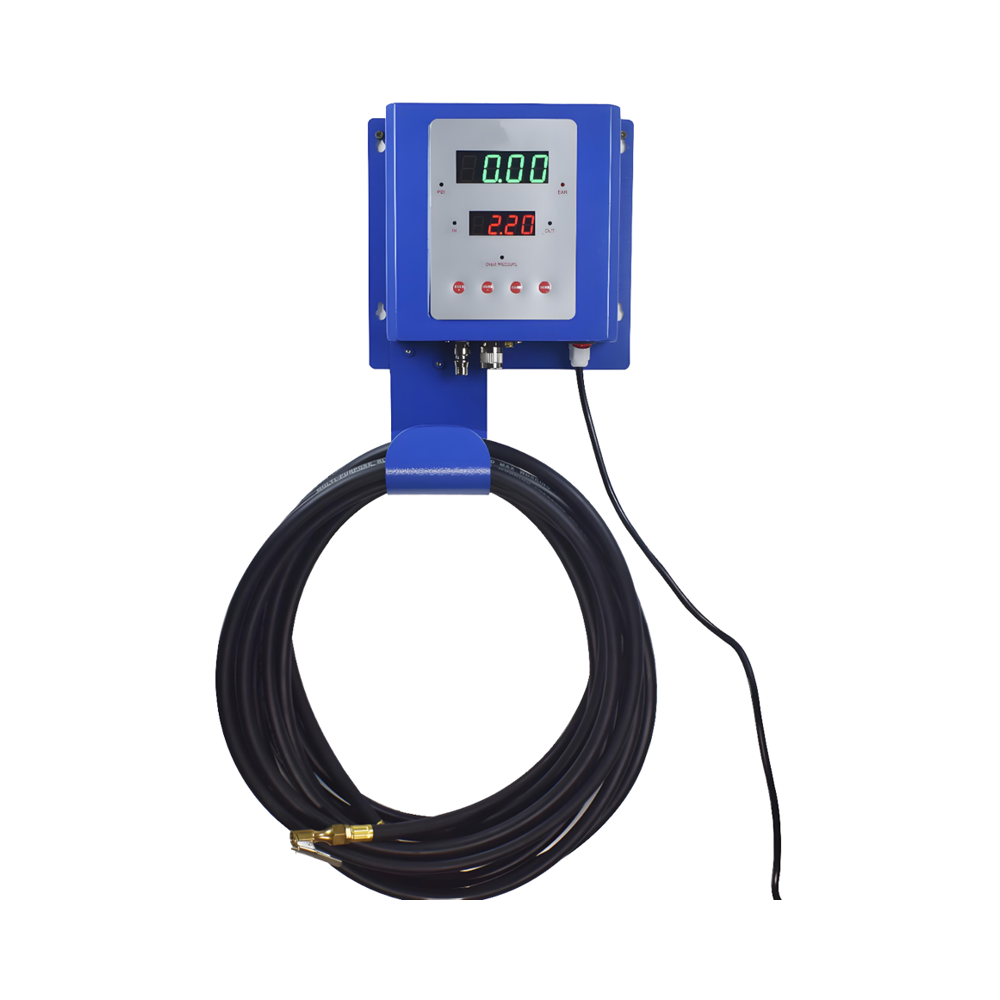 Tire Pressure Monitor - Taşınabilir Dijital Lastik Şişirme Sistemi Duvara