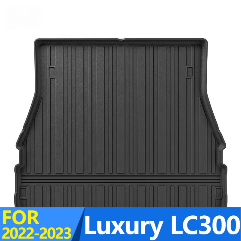 Car Floor Mat Rubber - Lüks LC300 2022-2023 İçin Arka Bagaj
