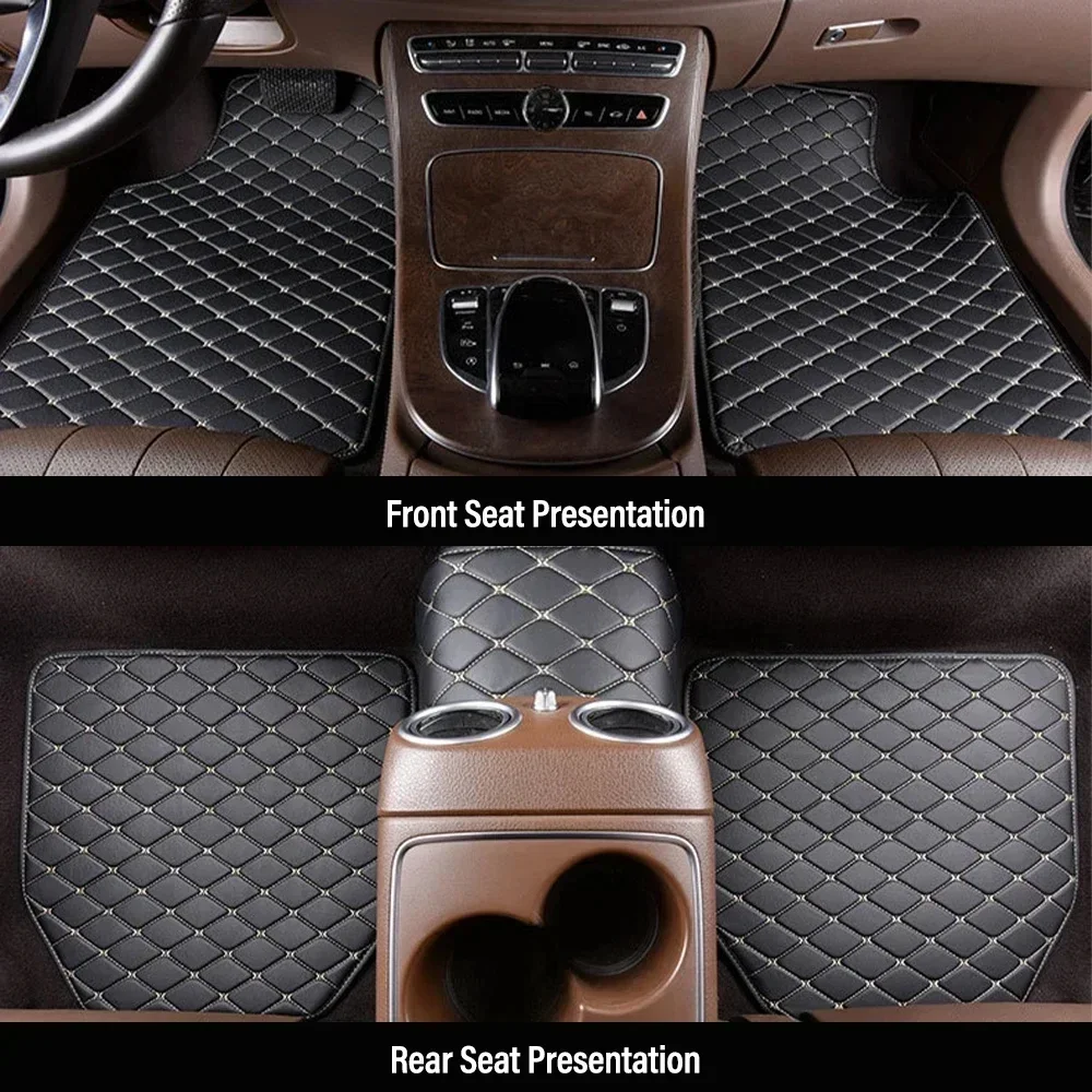 Car Floor Mat Rubber - Araba Paspasları 4 ADET Evrensel PU
