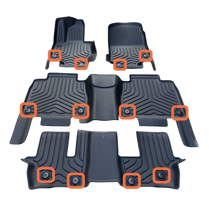 Car Floor Mat Rubber - Mercedes Benz GL GLS Sınıfı 320