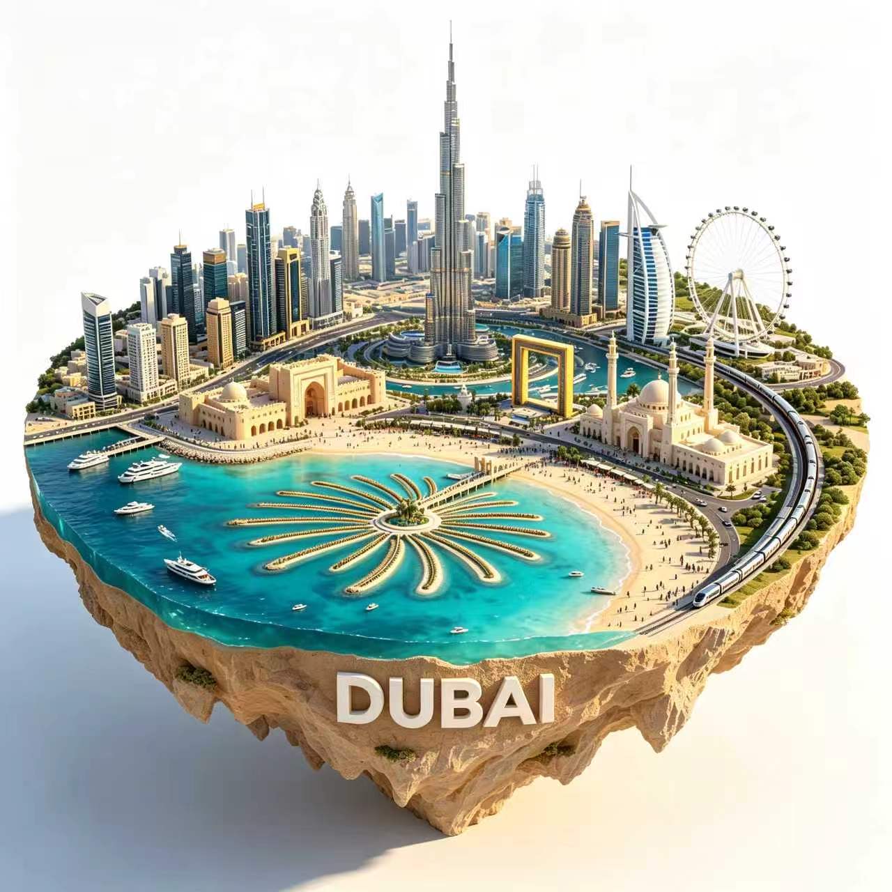 Car Accessories Dubai - Dubai Buzdolabı Mıknatısları Metal Alaşımlı Malzeme