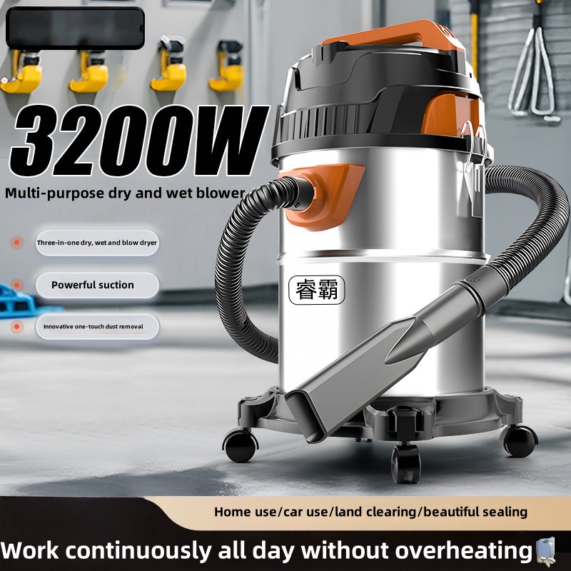 Car Vacuum Cleaner - 3'ü 1 arada ıslak ve kuru