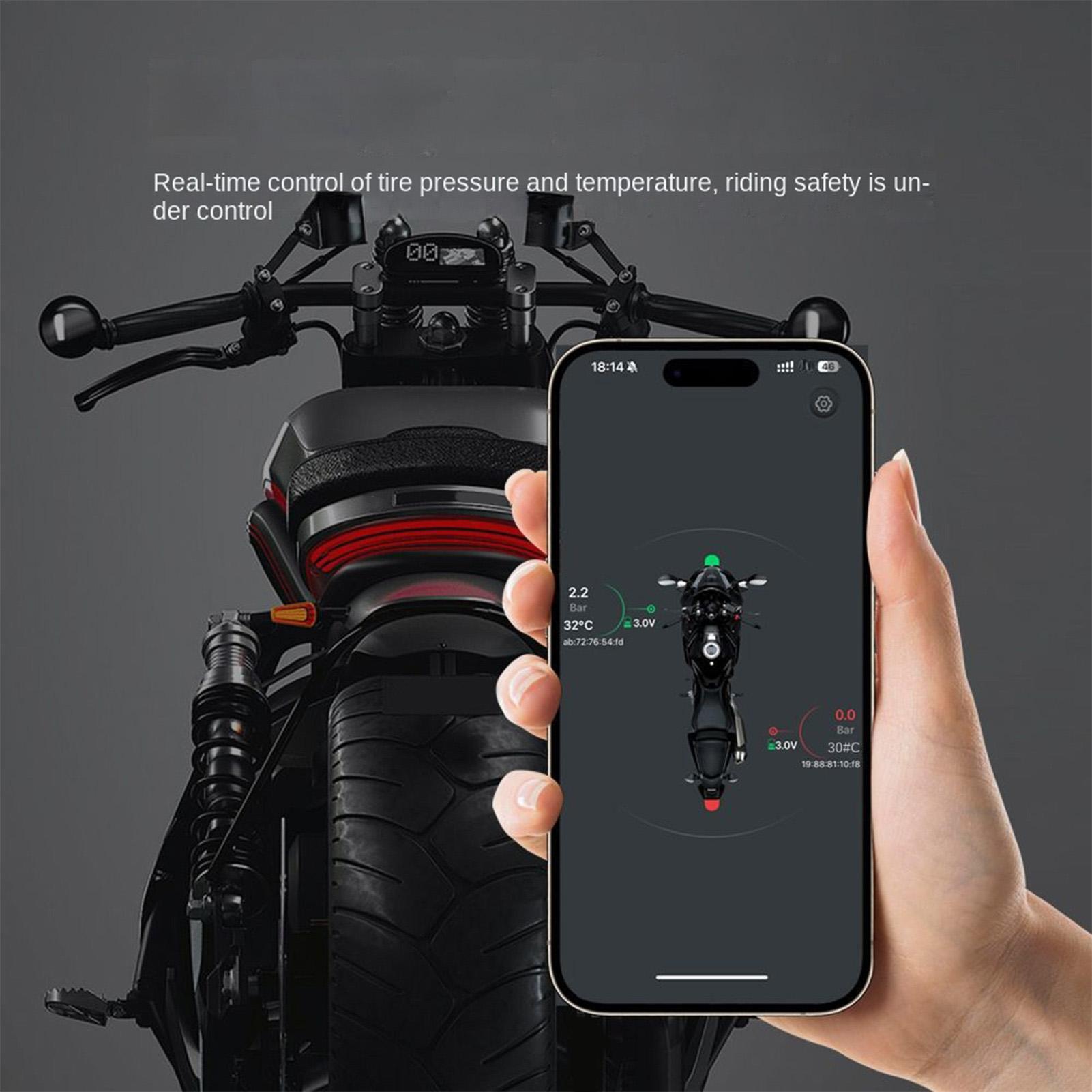 Tire Pressure Monitor - Lastik Basınç Göstergesi Akülü Tekerlek Sensörü