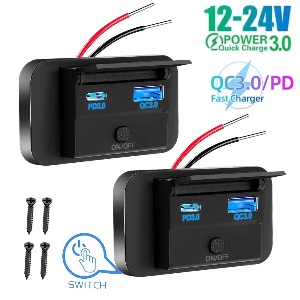 Car Accessories Thailand - 12V-24V Araç Şarj Cihazı Prizi PD