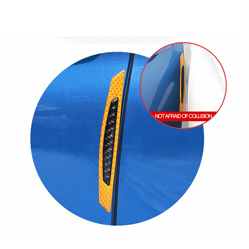 4 adet/takım yansıtıcı uyarı k - Car Door Edge Guard incelemesi ve fiyatı