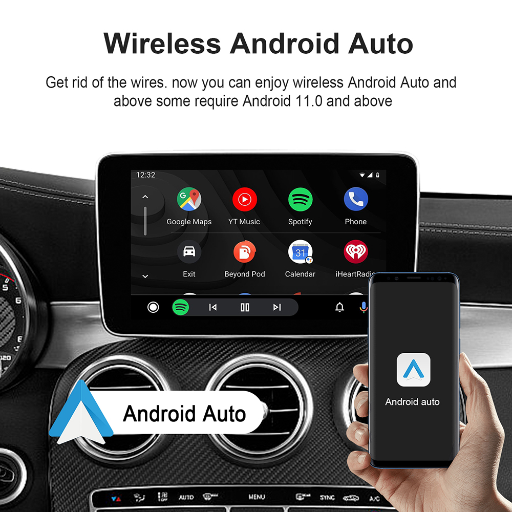 Android 13 2+32G Ai Box Kablos - Car Accessories Youtube incelemesi ve fiyatı