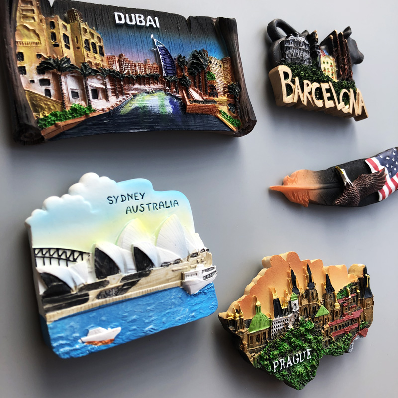 Hatıra ülke buzdolabı mıknatıs - Car Accessories Dubai incelemesi ve fiyatı