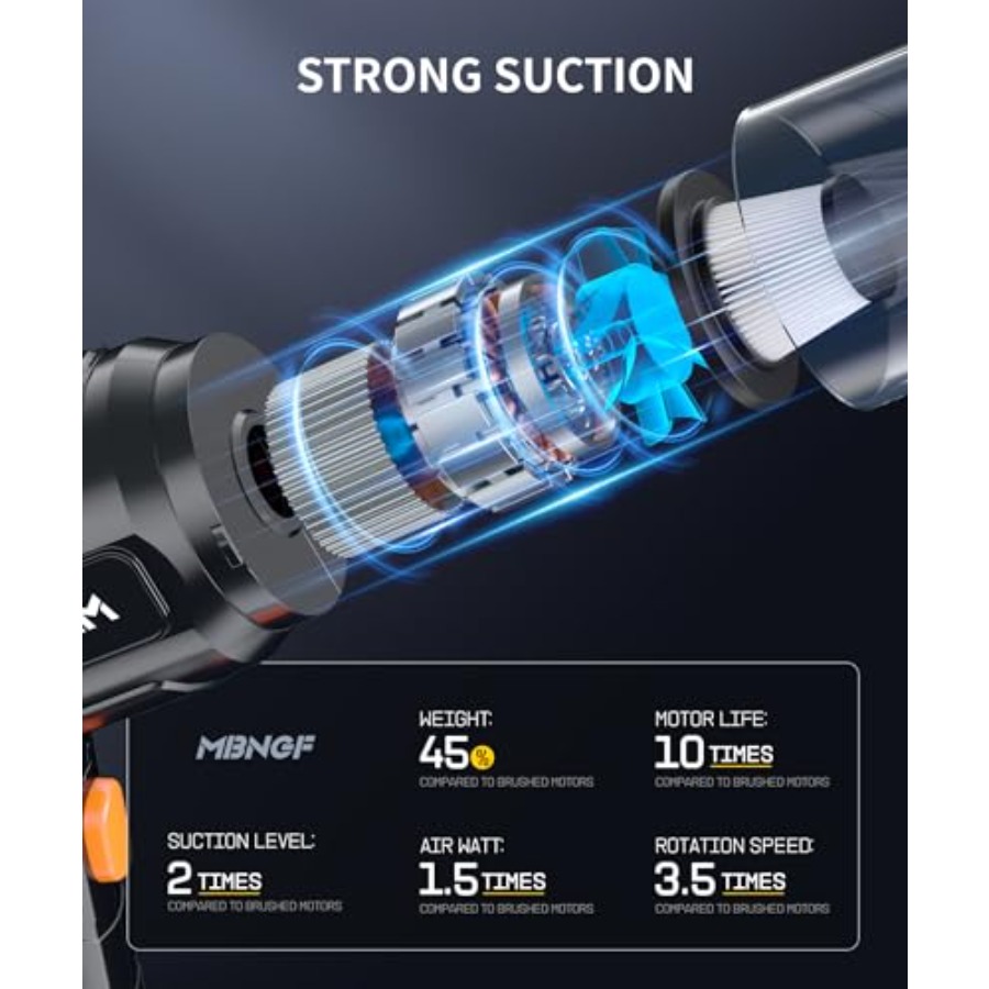 Yüksek Güçlü Emiş Üfleme Fonks - Car Vacuum Cleaner incelemesi ve fiyatı