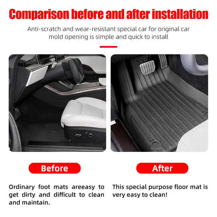 Volkswagen Touran LWB VW 2016- - Car Floor Mat Rubber incelemesi ve fiyatı