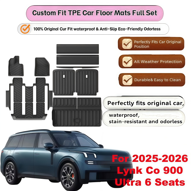 2025-2026 Lynk & Co 900 Ultra  - Car Floor Mat Rubber incelemesi ve fiyatı