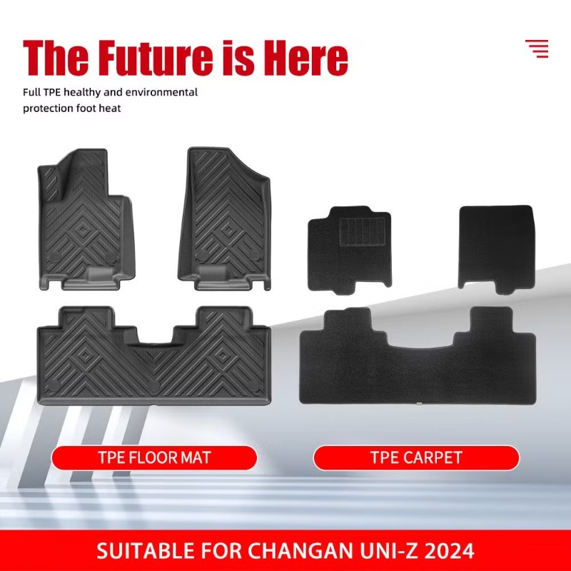 Changan Uni-Z 2024 için TPE Ar - Car Floor Mat Rubber incelemesi ve fiyatı