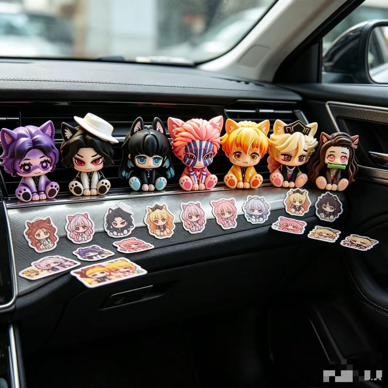 Demon Slayer Sevimli Chibi Fig - Car Accessories Etsy incelemesi ve fiyatı