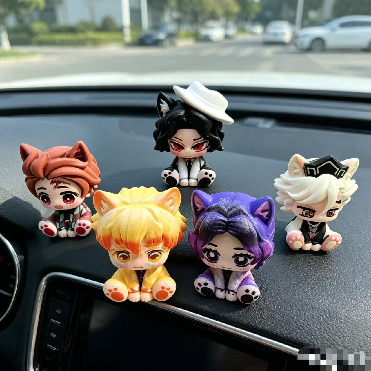 Demon Slayer Sevimli Chibi Fig - Car Accessories Etsy incelemesi ve fiyatı