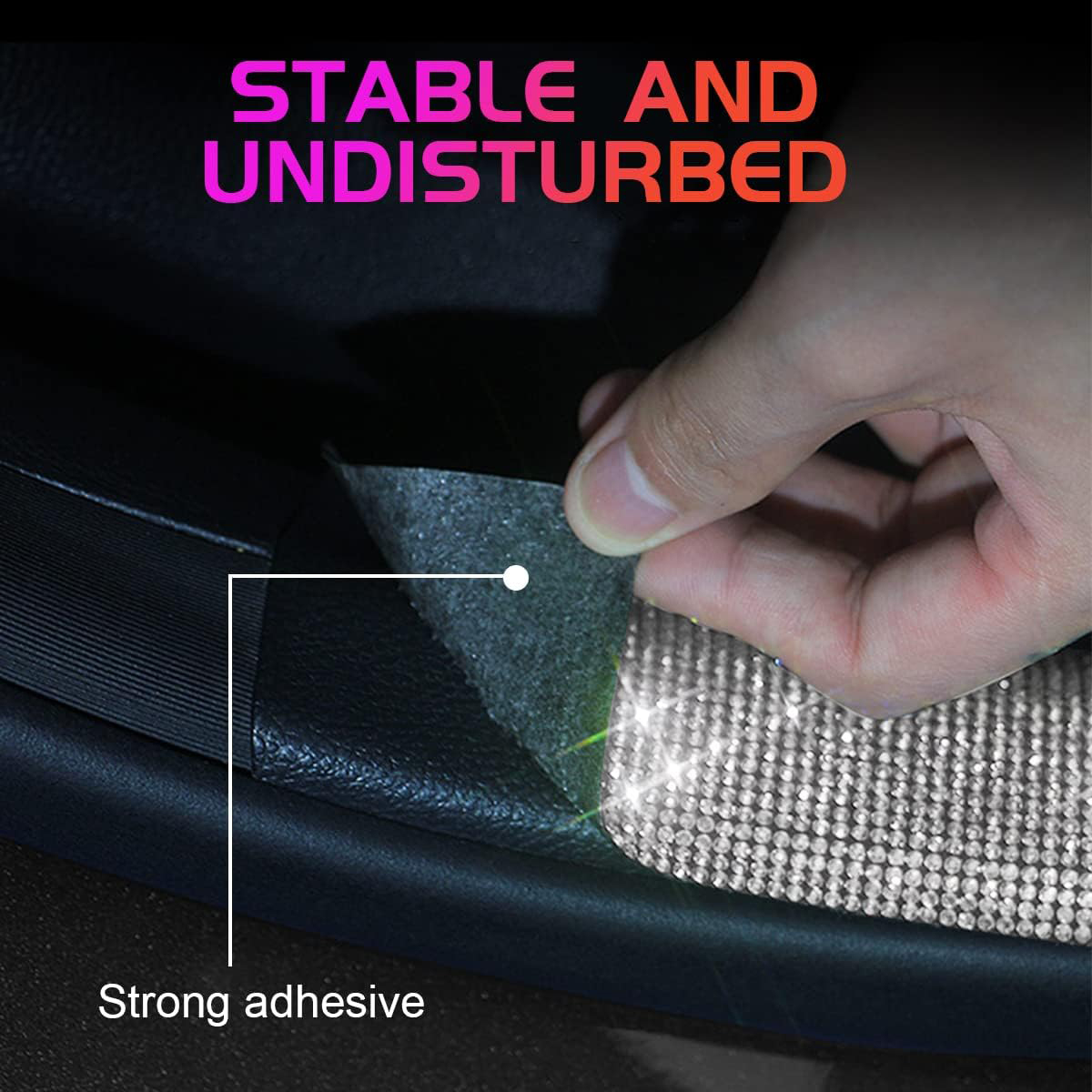 1 adet moda Bling DIY dekorati - Car Door Edge Guard incelemesi ve fiyatı