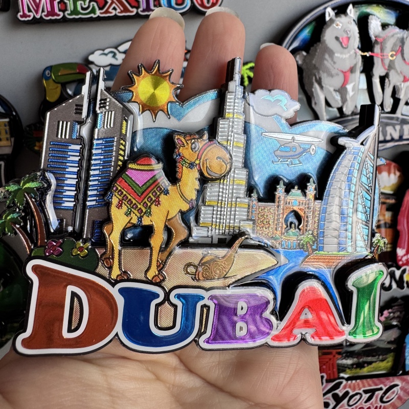 Dubai turistik hediyelik buzdo - Car Accessories Dubai incelemesi ve fiyatı